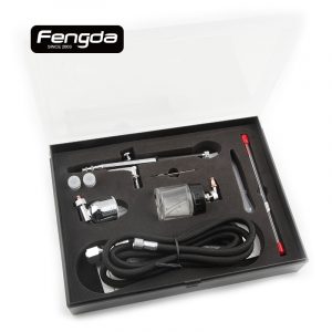 Airbrush Gun BD-134K with 0,2mm and 0,3mm and 0,5mm nozzle
