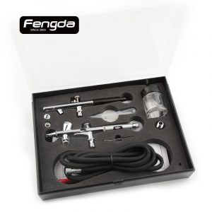 Airbrush Gun kit BD-280K with airbrush accessoires